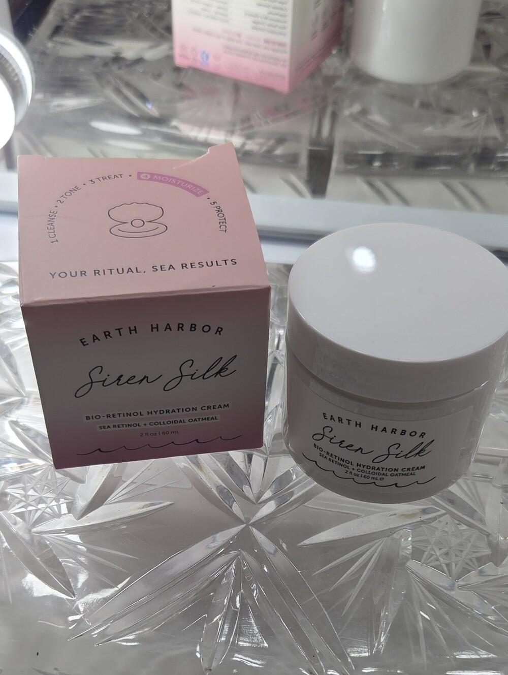 Earth Harbor Siren Silk Bio-Retinol Hydration Cream, full size 2 oz/60 mL